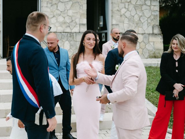 Le mariage de Maxime et Aline à Saint-Sulpice-de-Faleyrens, Gironde 56