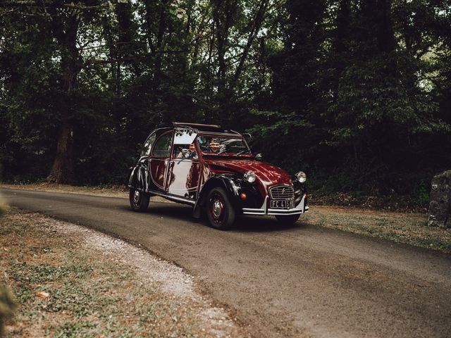 Le mariage de Thibaut et Lucie à Monségur, Lot-et-Garonne 17