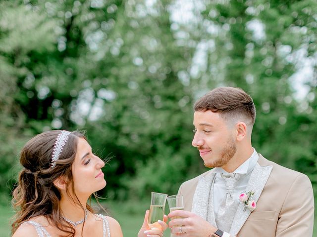 Le mariage de Christopher et Clémence à Chamblay, Jura 20