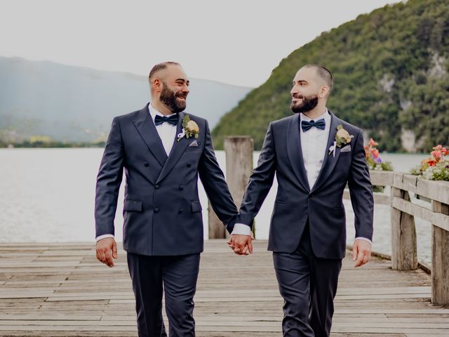 Le mariage de Jérôme et Mickael à Talloires, Haute-Savoie 8