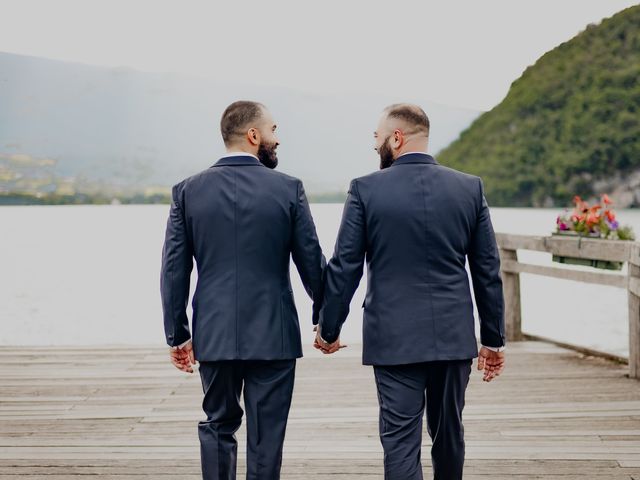 Le mariage de Jérôme et Mickael à Talloires, Haute-Savoie 9