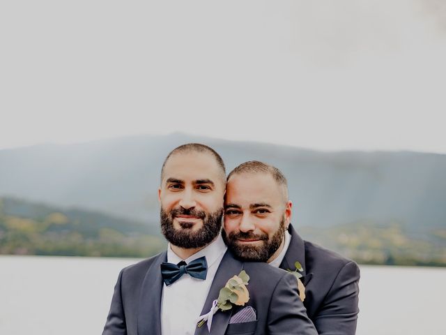 Le mariage de Jérôme et Mickael à Talloires, Haute-Savoie 11