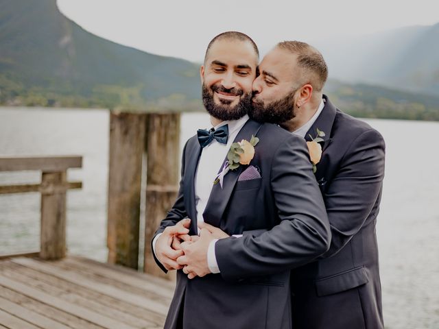 Le mariage de Jérôme et Mickael à Talloires, Haute-Savoie 16