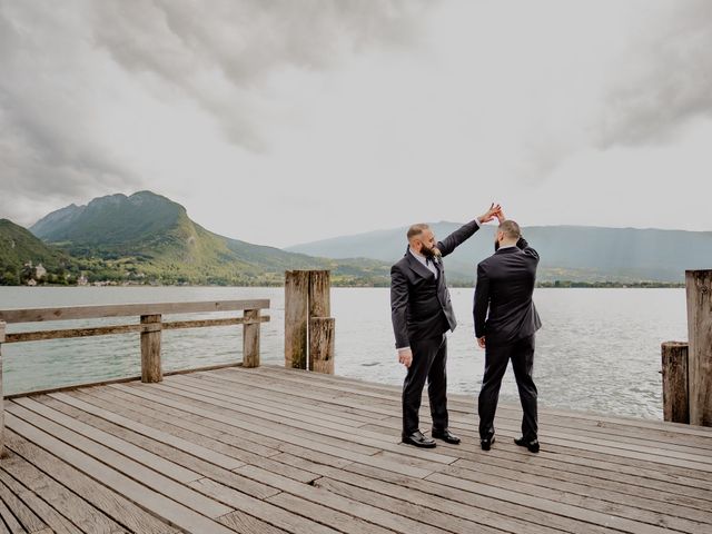 Le mariage de Jérôme et Mickael à Talloires, Haute-Savoie 21