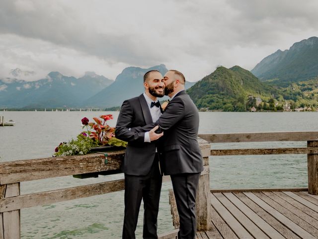 Le mariage de Jérôme et Mickael à Talloires, Haute-Savoie 23