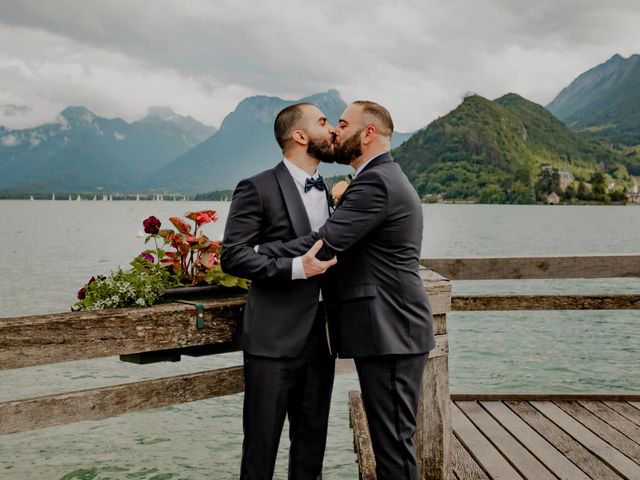 Le mariage de Jérôme et Mickael à Talloires, Haute-Savoie 24