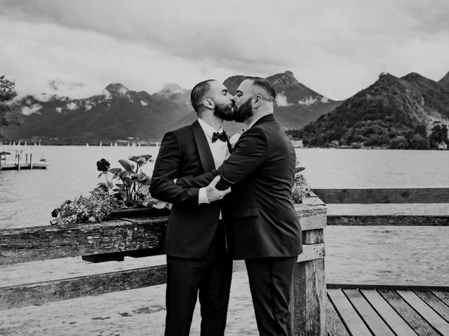 Le mariage de Jérôme et Mickael à Talloires, Haute-Savoie 25