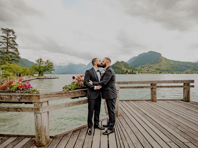 Le mariage de Jérôme et Mickael à Talloires, Haute-Savoie 27