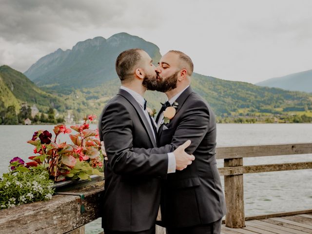 Le mariage de Jérôme et Mickael à Talloires, Haute-Savoie 29