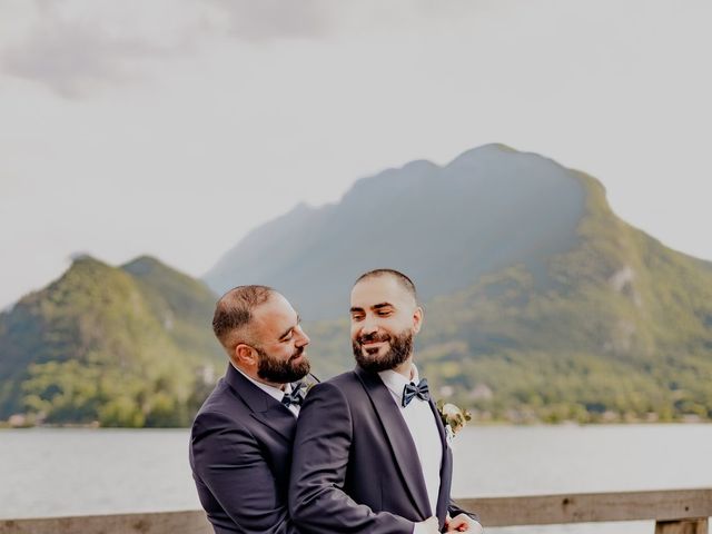 Le mariage de Jérôme et Mickael à Talloires, Haute-Savoie 39