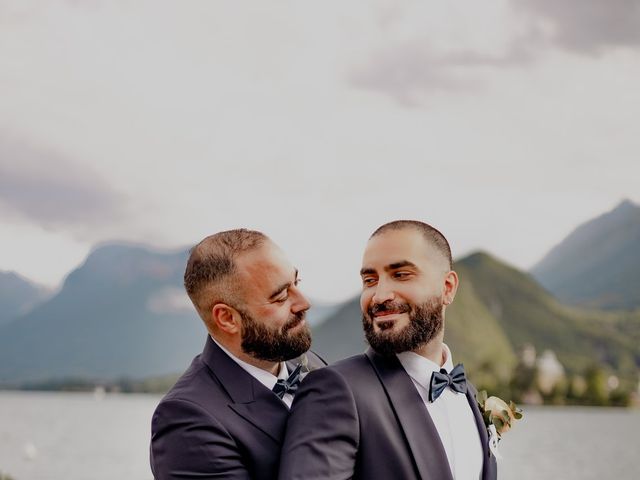 Le mariage de Jérôme et Mickael à Talloires, Haute-Savoie 40