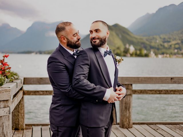 Le mariage de Jérôme et Mickael à Talloires, Haute-Savoie 41