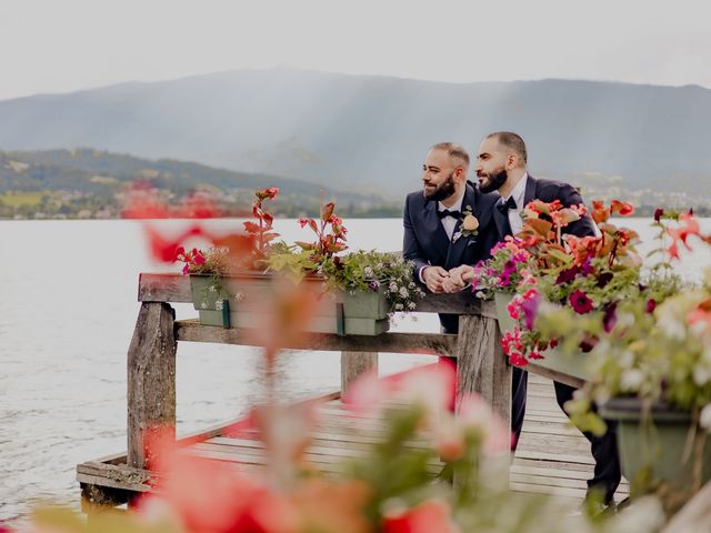 Le mariage de Jérôme et Mickael à Talloires, Haute-Savoie 42