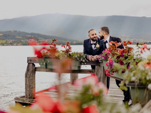 Le mariage de Jérôme et Mickael à Talloires, Haute-Savoie 44