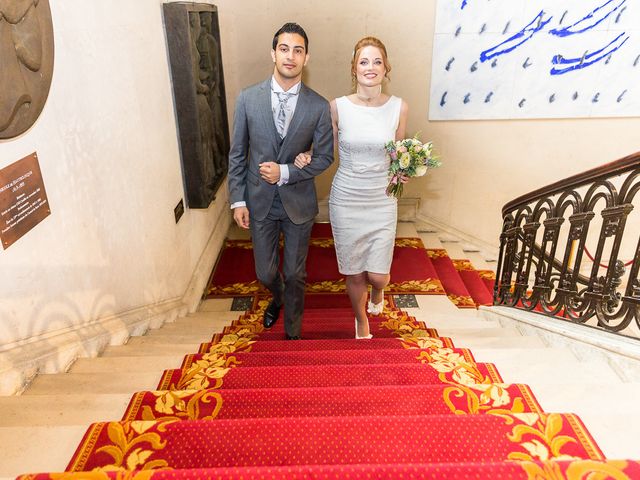 Le mariage de Mourad et Hannah à Paris, Paris 17