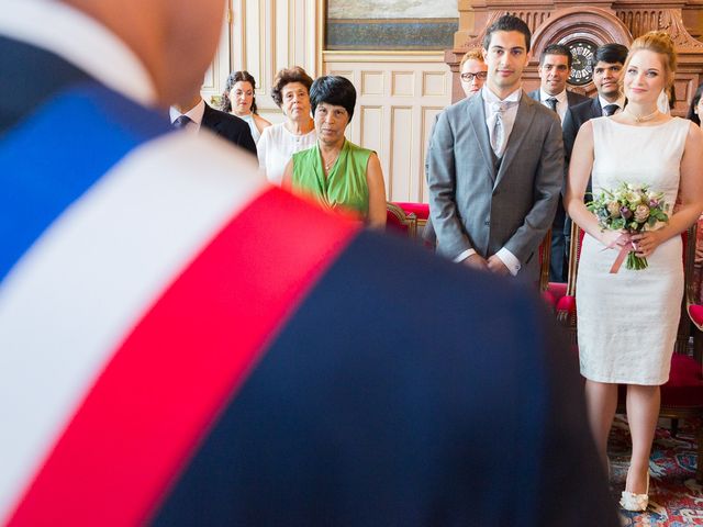 Le mariage de Mourad et Hannah à Paris, Paris 18