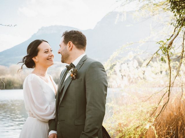 Le mariage de Florian et Aurélie à Les Marches, Savoie 15