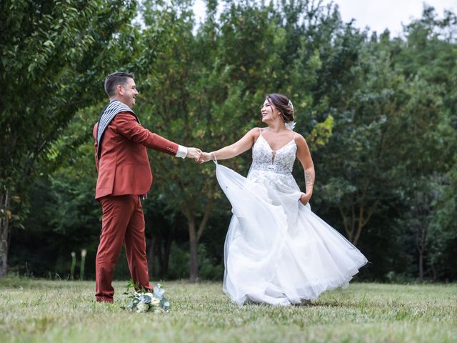 Le mariage de Thibaut et Aurélie à Saint-André-d&apos;Olérargues, Gard 28