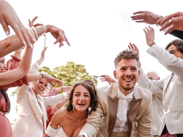 Le mariage de Maxime et Agathe à Cartelègue, Gironde 4