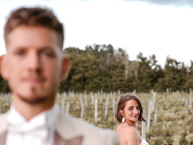 Le mariage de Maxime et Agathe à Cartelègue, Gironde 6