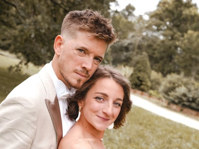 Le mariage de Maxime et Agathe à Cartelègue, Gironde 13