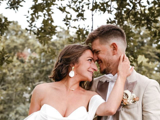 Le mariage de Maxime et Agathe à Cartelègue, Gironde 15