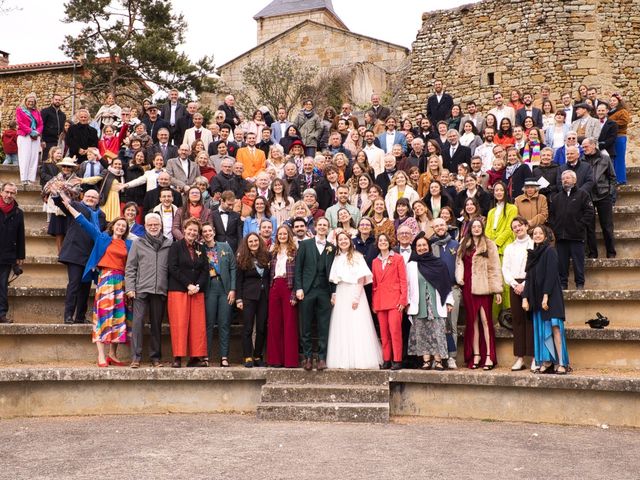 Le mariage de Baptiste et Mathilde à Égliseneuve-près-Billom, Puy-de-Dôme 1