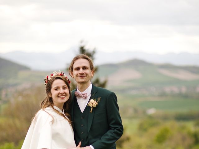 Le mariage de Baptiste et Mathilde à Égliseneuve-près-Billom, Puy-de-Dôme 14