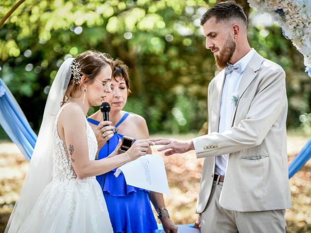 Le mariage de Fabrice et Camille à Chenevelles, Vienne 37