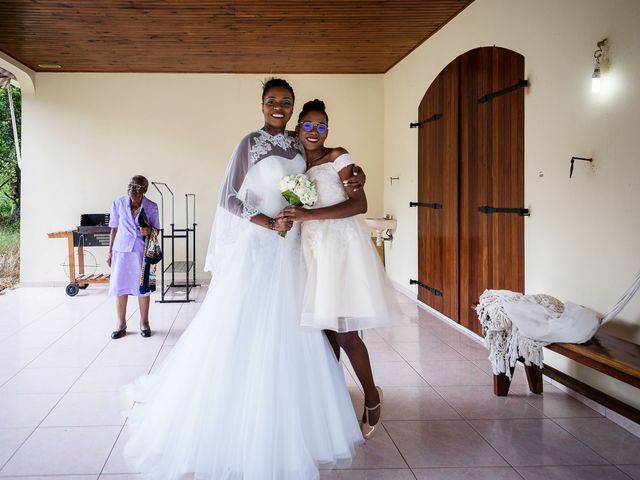 Le mariage de Harry et Cécilia à Ducos (Martinique), Martinique 21