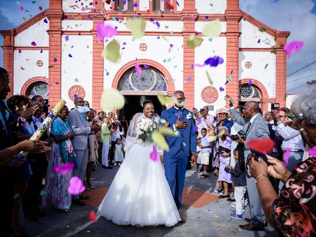 Le mariage de Harry et Cécilia à Ducos (Martinique), Martinique 33