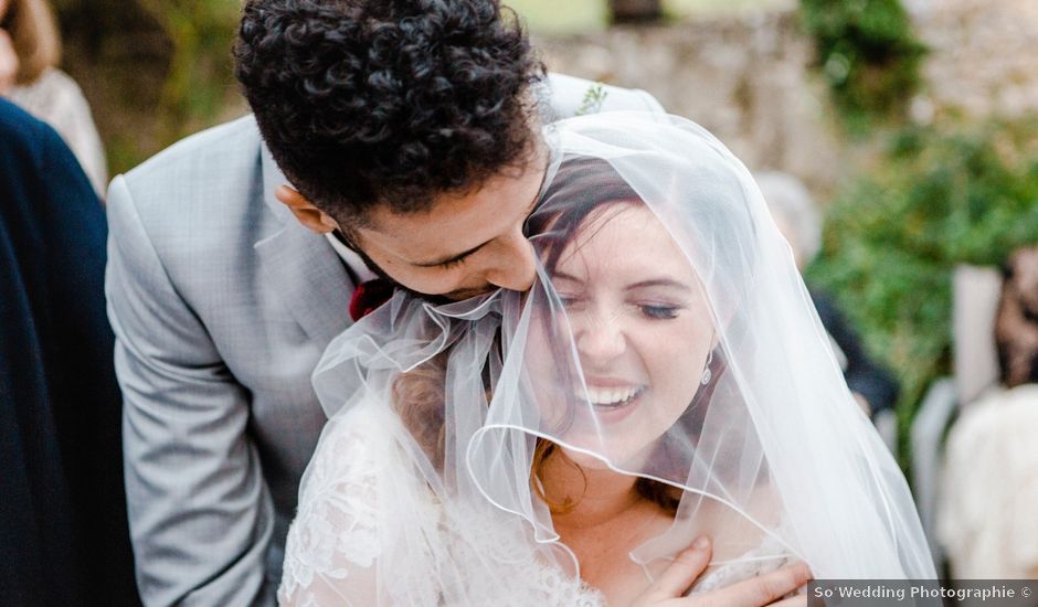 Le mariage de Amr et Daphnée à Saint-Pierre-Lafeuille, Lot