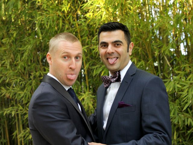 Le mariage de Stéphane et James à Saint-Hilaire-de-Brethmas, Gard 1
