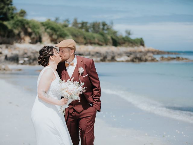 Le mariage de Florian et Manon à Tréglonou, Finistère 12