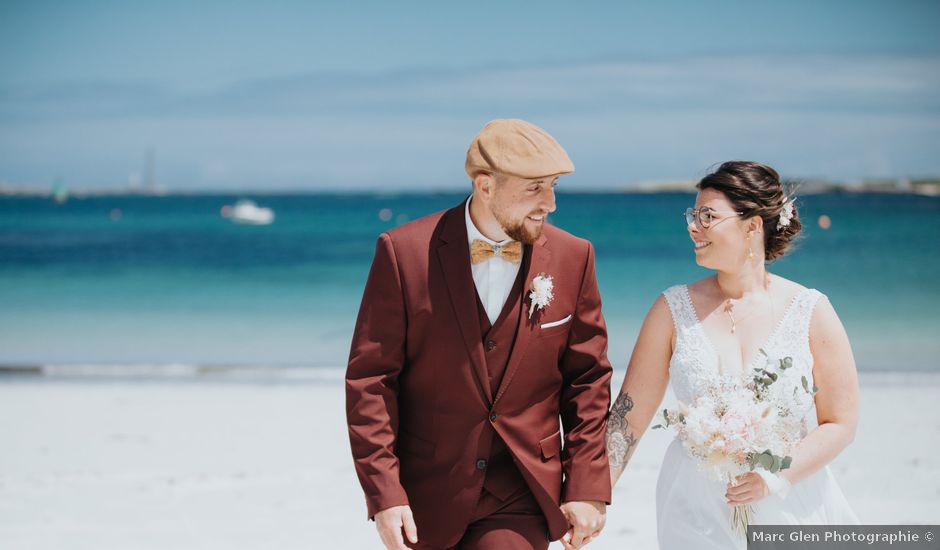 Le mariage de Florian et Manon à Tréglonou, Finistère