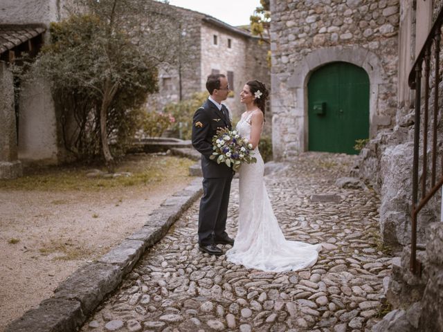 Le mariage de Paul et Florence à Labeaume, Ardèche 6