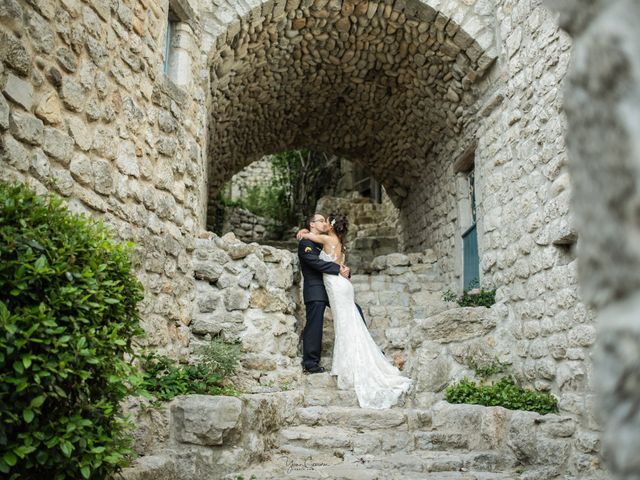 Le mariage de Paul et Florence à Labeaume, Ardèche 9