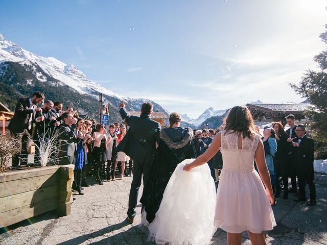 Le mariage de Pierre et Alexiane à Les Contamines-Montjoie, Haute-Savoie 16