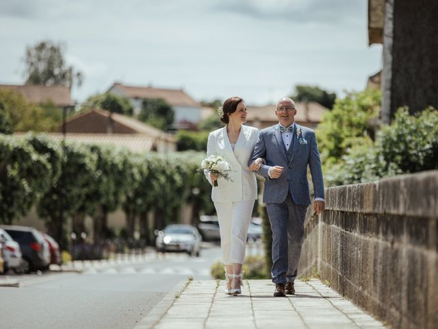 Le mariage de Flavien et Adèle à Béruges, Vienne 7