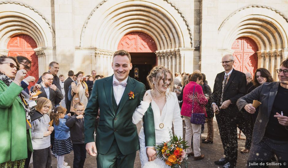 Le mariage de Quentin et Ophélie à Domérat, Allier