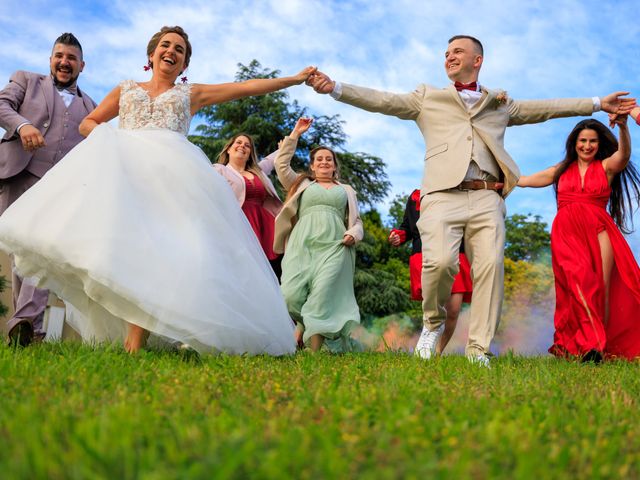 Le mariage de Sylvain et Carine à Tabanac, Gironde 92