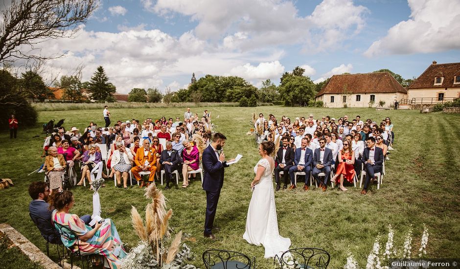Le mariage de François et Delphine à Montireau, Eure-et-Loir