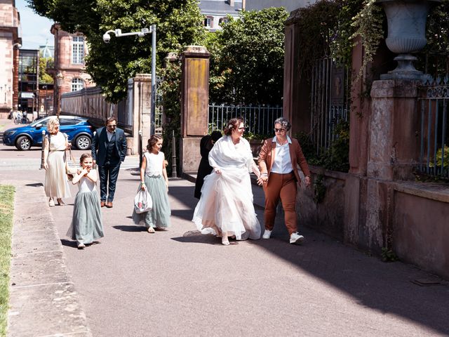 Le mariage de Justine et Marie à Strasbourg, Bas Rhin 9