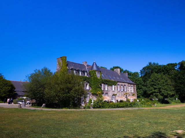 Le mariage de David et Laurane à Pleugueneuc, Ille et Vilaine 2