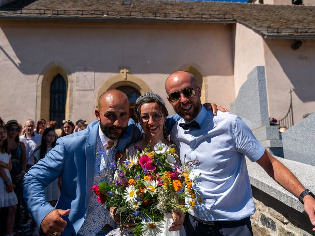 Le mariage de Lionnel et Emilie à Saint-Bonnet-de-Chirac, Lozère 63