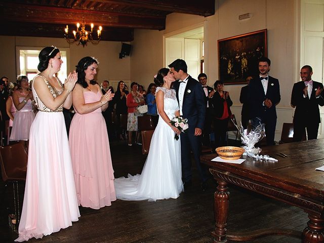 Le mariage de Yohann et Célia à Saint-Laurent-les-Églises, Haute-Vienne 15