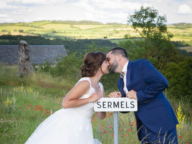 Le mariage de Florian et Elodie à Sévérac-le-Château, Aveyron 11