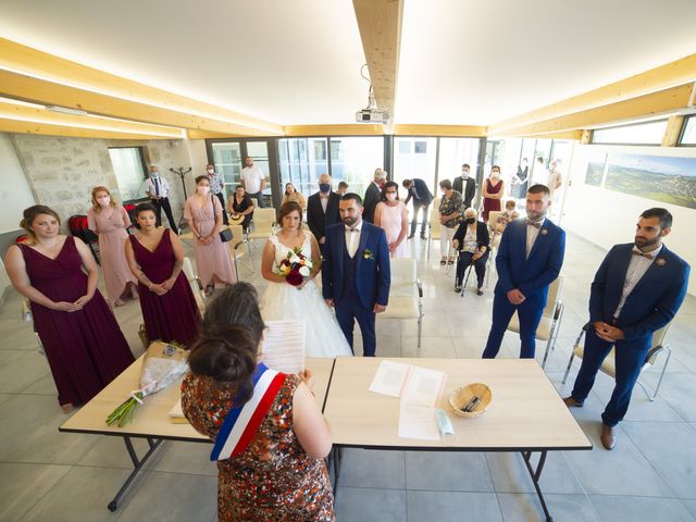 Le mariage de Florian et Elodie à Sévérac-le-Château, Aveyron 79