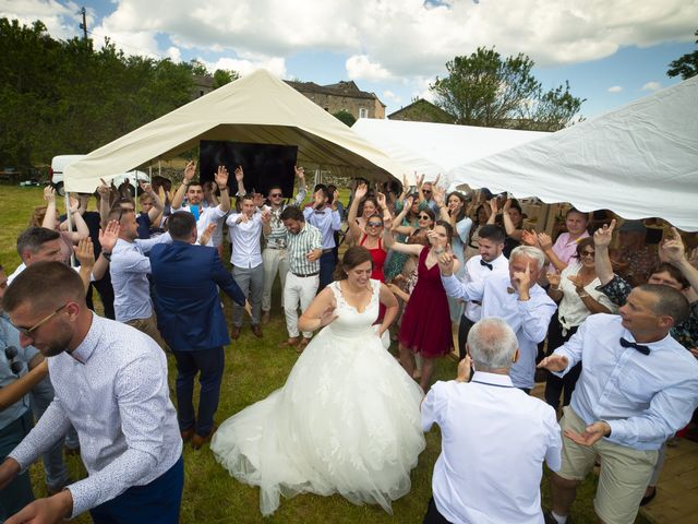 Le mariage de Florian et Elodie à Sévérac-le-Château, Aveyron 145