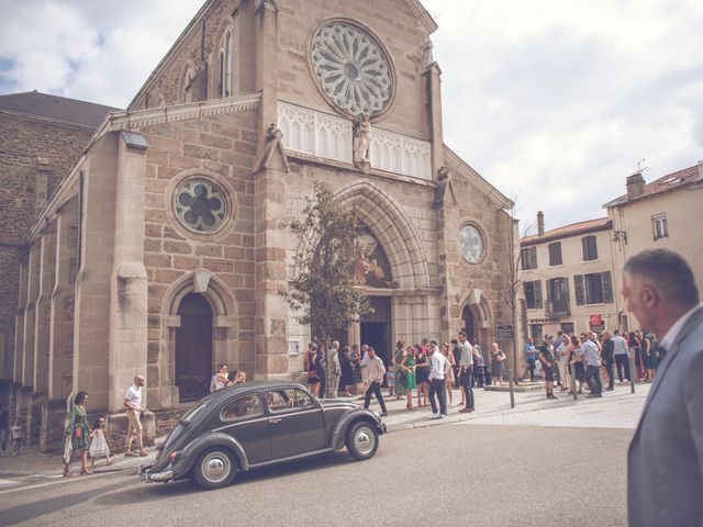 Le mariage de David et Emilie à Saint-Martin-la-Plaine, Loire 8